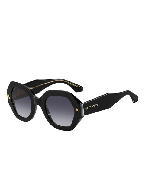 ETRO geometric-frame sunglasses - Black - zdjęcie produktu nr 2
