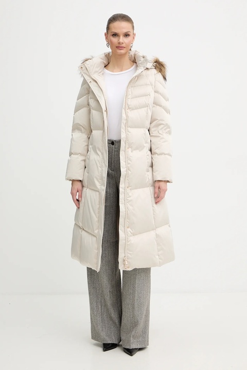 Guess kurtka puchowa MARINA kolor beżowy W5BL29 W2802 - zdjęcie produktu nr 2