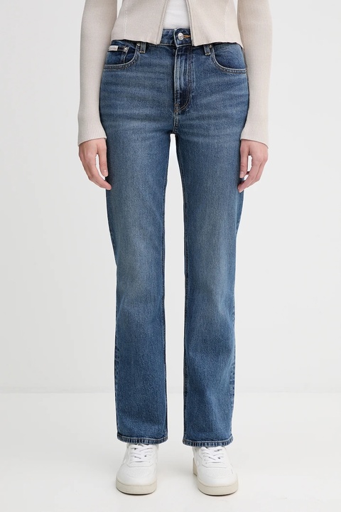 Calvin Klein Jeans jeansy damskie high waist LV047D743G - zdjęcie produktu nr 1