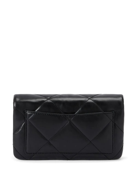 Tory Burch Kira pavé diamond-quilted wallet-on-chain - Black - zdjęcie produktu nr 2