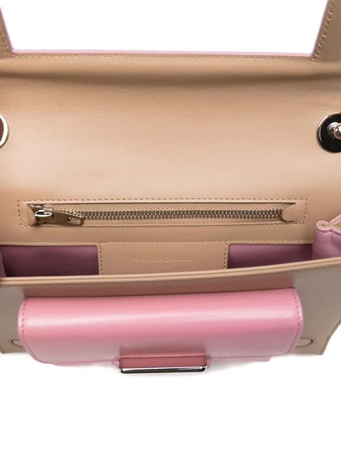 Balenciaga chain-link flap shoulder bag - Neutrals - zdjęcie produktu nr 2