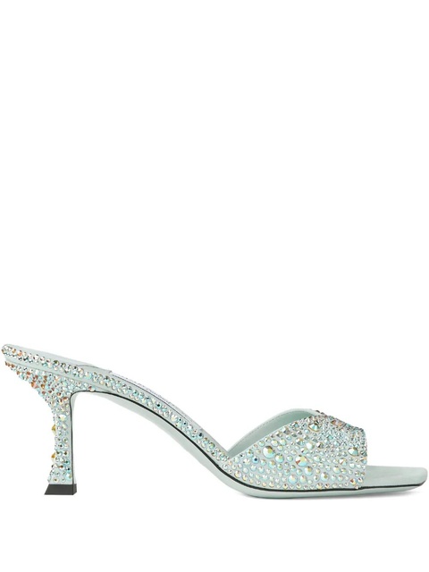 Jimmy Choo 70mm Skye mules - Green - zdjęcie produktu nr 1