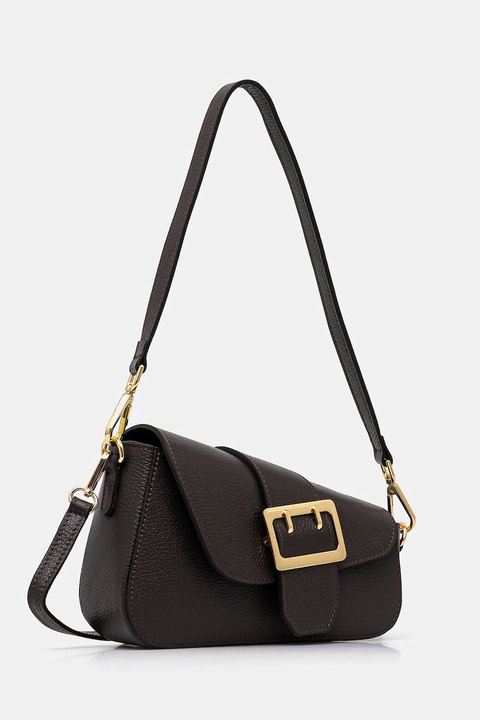 Answear.LAB torebka skórzana kolor brązowy - zdjęcie produktu nr 2