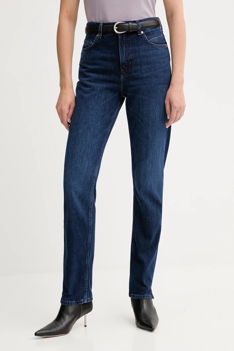 BOSS Orange jeansy damskie kolor niebieski 50553902 - zdjęcie produktu nr 1