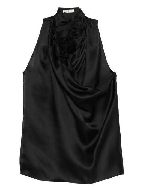 KHAITE Meegan Top - Black - zdjęcie produktu nr 1