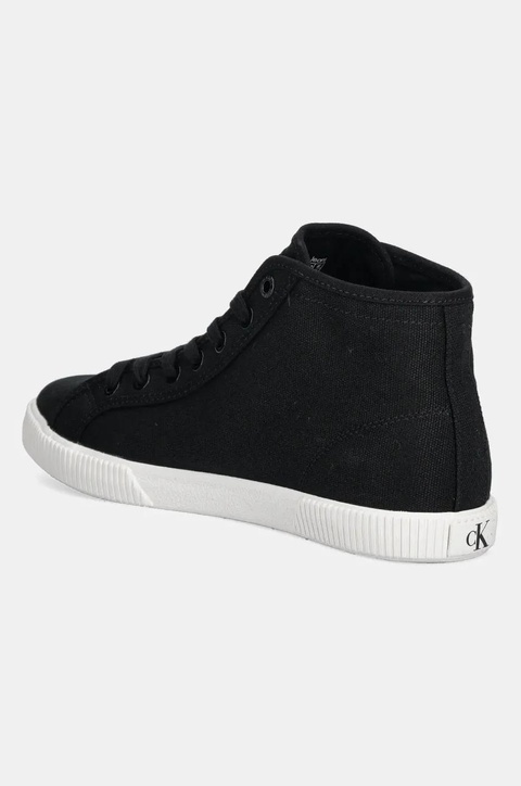 Calvin Klein Jeans trampki ESS VULC MID CV MG WN kolor czarny YW0YW01761 - zdjęcie produktu nr 2
