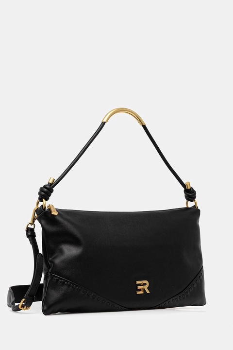 Ermanno Scervino torebka skórzana kolor czarny 12401940 - zdjęcie produktu nr 2
