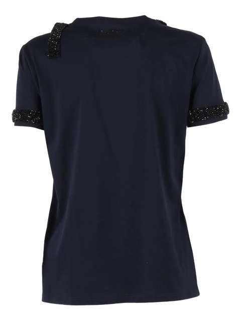 Max Mara Pontile beaded T-shirt - Blue - zdjęcie produktu nr 2