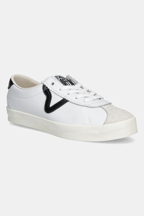 Vans sneakersy skórzane Premium Classics LX Sport Low 73 kolor biały VN000D2JBLK1 - zdjęcie produktu nr 1