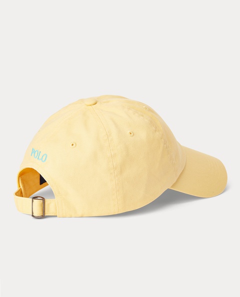 RALPH LAUREN - Żółta czapka z daszkiem Chino - zdjęcie produktu nr 2