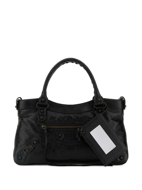 Balenciaga Le City First leather tote bag - Black - zdjęcie produktu nr 1