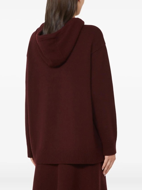 Max Mara Liana drawstring pocket hoodie - Red - zdjęcie produktu nr 2