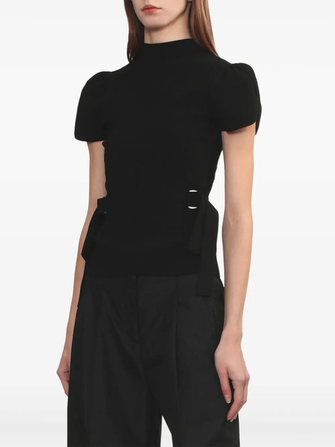 3.1 Phillip Lim mock-neck top - Black - zdjęcie produktu nr 2
