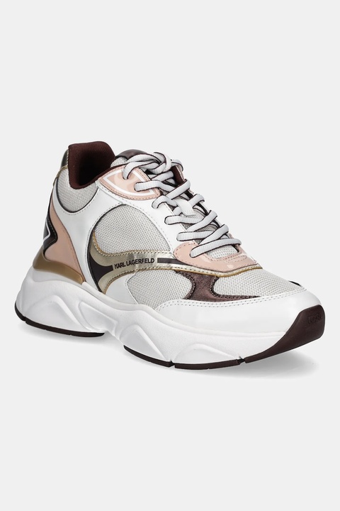 Karl Lagerfeld sneakersy KOMET WEDGE kolor biały KL65724 - zdjęcie produktu nr 1
