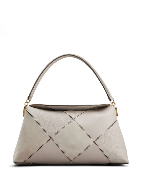 Tod's T Timeless suede tote bag - Grey - zdjęcie produktu nr 1