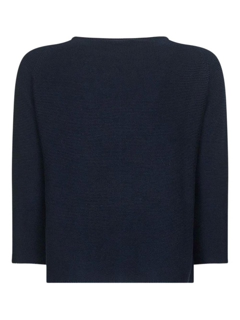 Weekend Max Mara boat-neck sweater - Blue - zdjęcie produktu nr 1