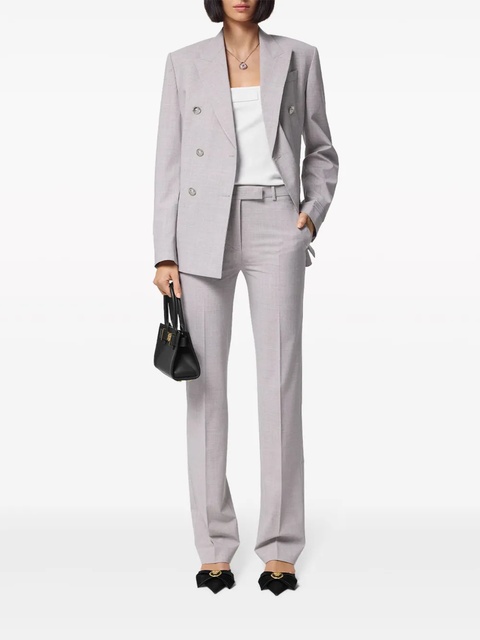 Versace tailored straight-leg trousers - Grey - zdjęcie produktu nr 2