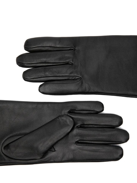 The Frankie Shop leather gloves - Black - zdjęcie produktu nr 2