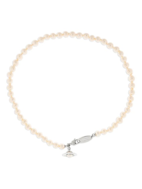 Vivienne Westwood Orb-plaque necklace - Neutrals - zdjęcie produktu nr 1