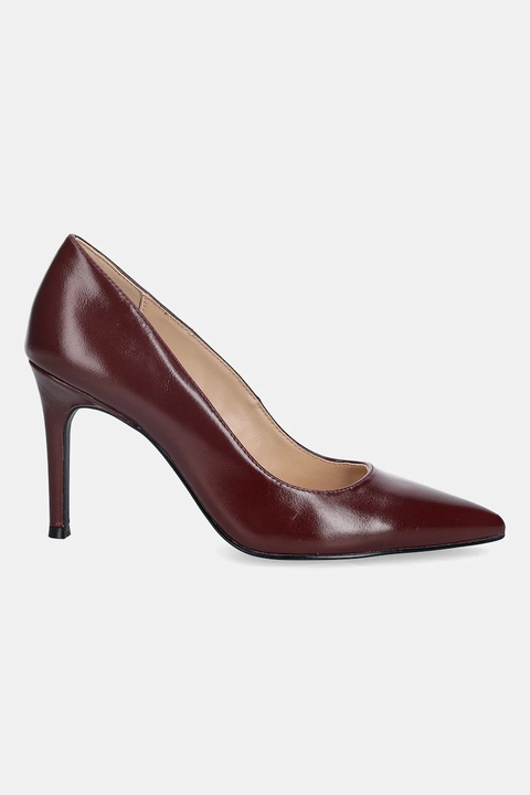 Steve Madden szpilki skórzane Secured kolor bordowy 11004877 - zdjęcie produktu nr 2