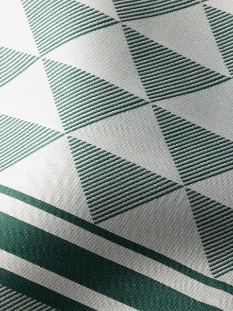 Prada Symbole-pattern silk scarf - Neutrals - zdjęcie produktu nr 2