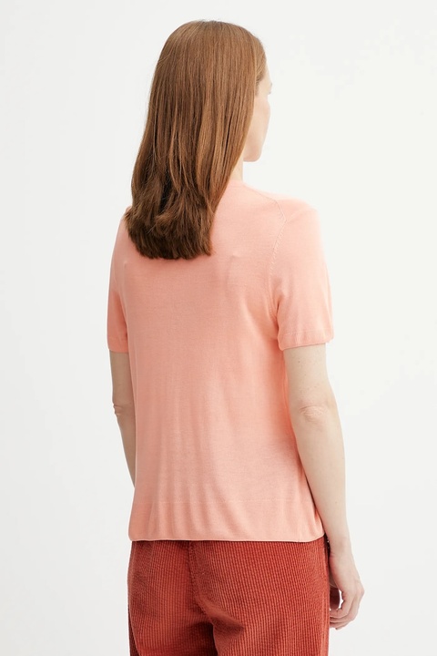 Calvin Klein t-shirt damski kolor pomarańczowy LV044A307G - zdjęcie produktu nr 1