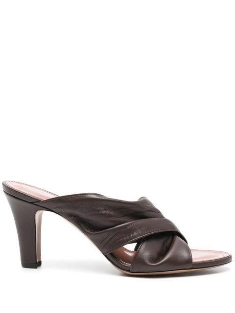 Paris Texas 75mm Maria sandals - Brown - zdjęcie produktu nr 1
