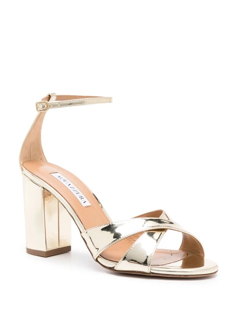 Aquazzura Divine 85mm caged sandals - Gold - zdjęcie produktu nr 1