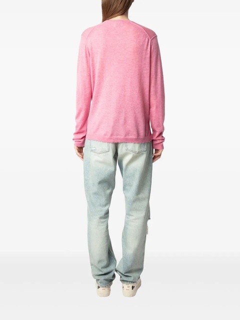Zadig&Voltaire Rivy sweater - Pink - zdjęcie produktu nr 2
