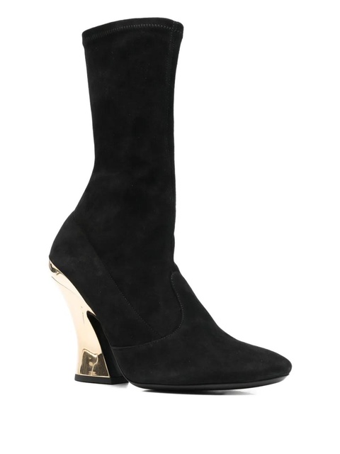 Givenchy 100mm sculptured boots - Black - zdjęcie produktu nr 1