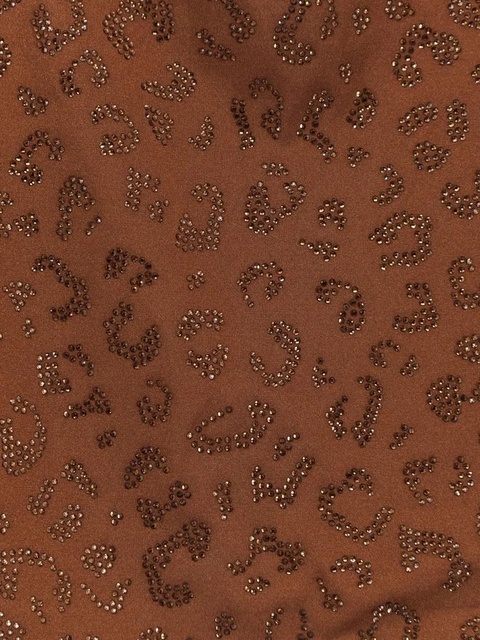 MC2 Saint Barth leopard-print embellished swimsuit - Brown - zdjęcie produktu nr 2
