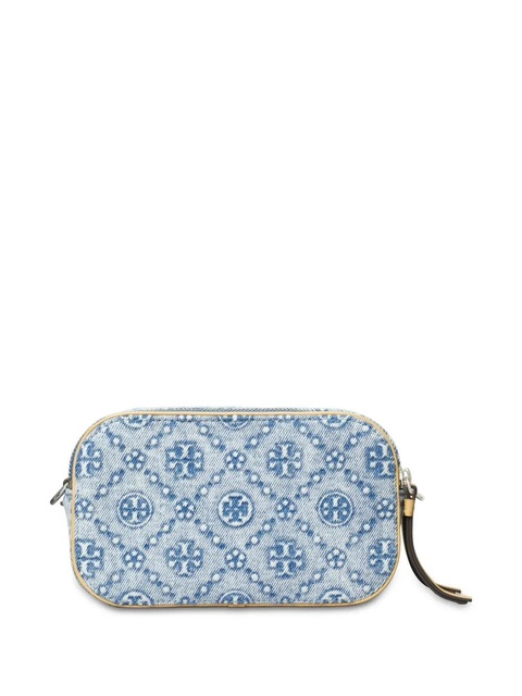 Tory Burch mini Miller denim crossbody bag - Blue - zdjęcie produktu nr 2