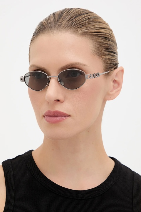 Gucci okulary przeciwsłoneczne damskie kolor srebrny GG1935S - zdjęcie produktu nr 1