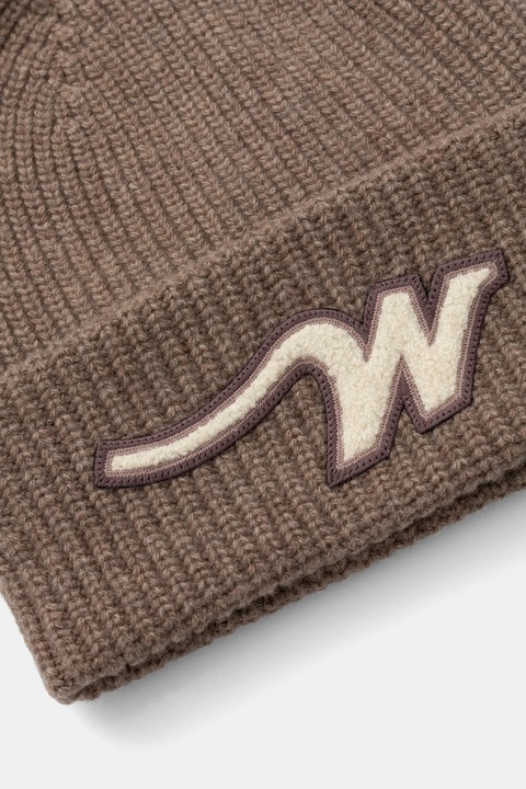 Weekend Max Mara czapka wełniana ALBEN kolor beżowy 2525576025600 - zdjęcie produktu nr 1