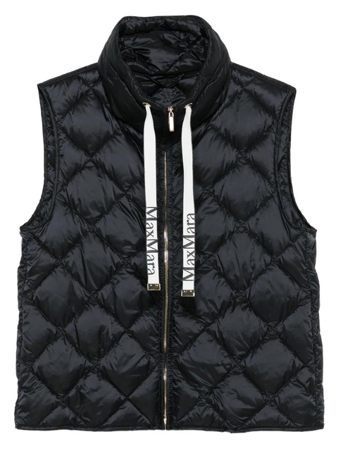 Max Mara quilted zip-fastening vest - Black - zdjęcie produktu nr 1