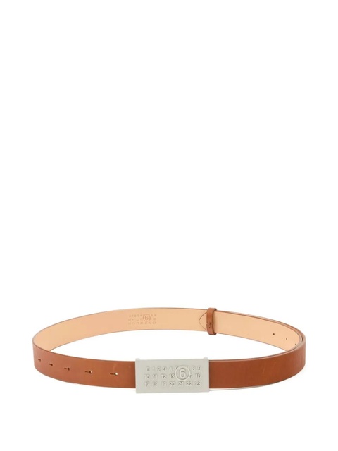MM6 Maison Margiela Numeric belt - Brown - zdjęcie produktu nr 2