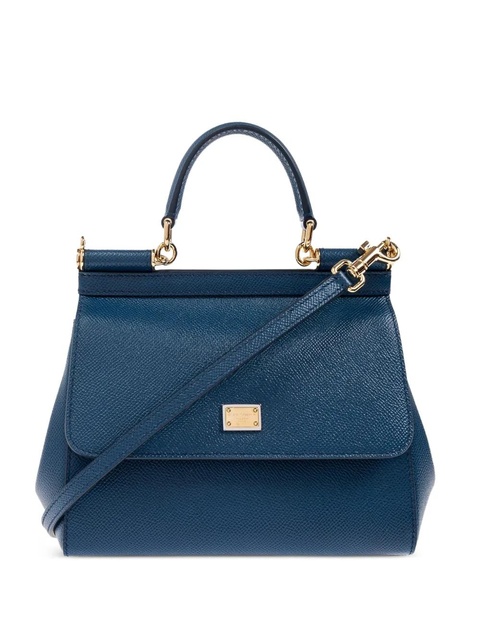 Dolce & Gabbana medium Sicily tote bag - Blue - zdjęcie produktu nr 1