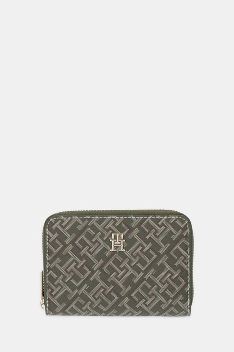 Tommy Hilfiger portfel damski kolor zielony AW0AW17736 - zdjęcie produktu nr 1