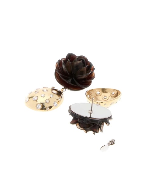 Magda Butrym rose earrings - Gold - zdjęcie produktu nr 2