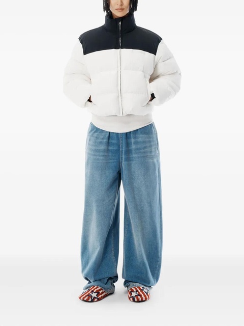 Alexander Wang cropped puffer jacket - White - zdjęcie produktu nr 2