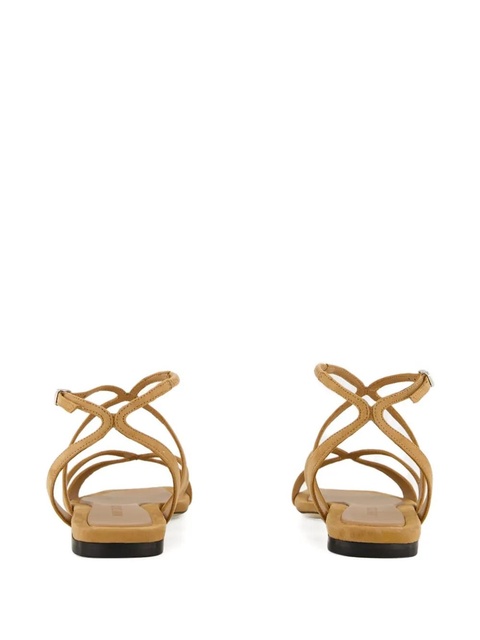 Jimmy Choo Ayla strap flat sandals - Brown - zdjęcie produktu nr 2