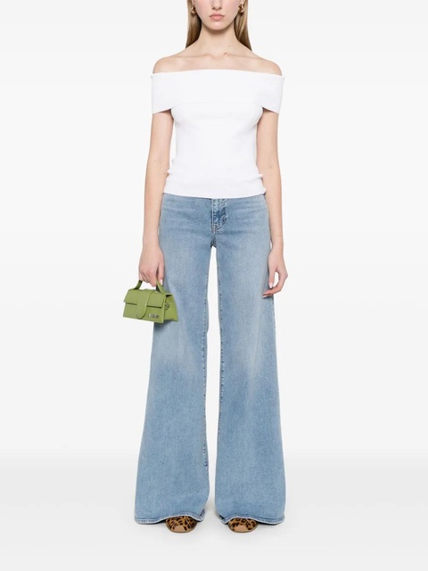 Maje off-shoulder top - White - zdjęcie produktu nr 2