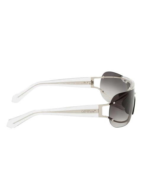 Off-White shield-frame sunglasses - Silver - zdjęcie produktu nr 2