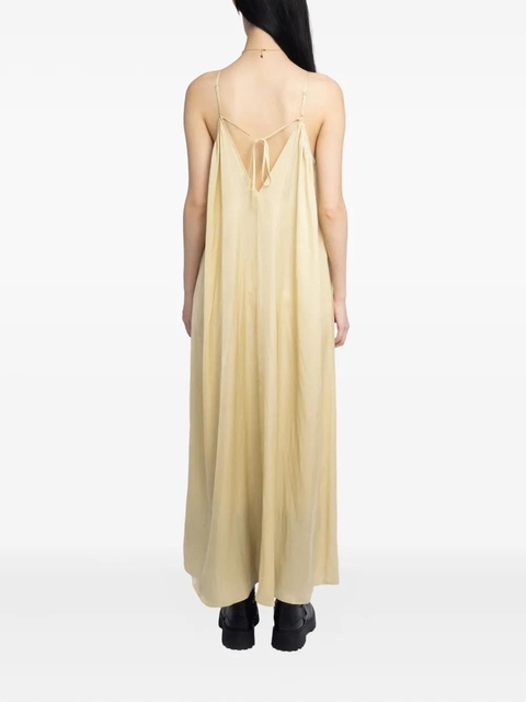 Zadig&Voltaire Ristym spaghetti-strap gathered maxi dress - Neutrals - zdjęcie produktu nr 1