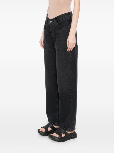 AGOLDE V-waist jeans - Black - zdjęcie produktu nr 2