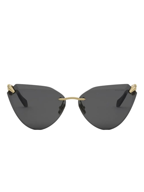 Bvlgari Serpenti cat-eye frame sunglasses - Gold - zdjęcie produktu nr 2