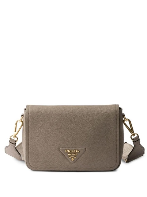 Prada leather shoulder bag - Neutrals - zdjęcie produktu nr 1