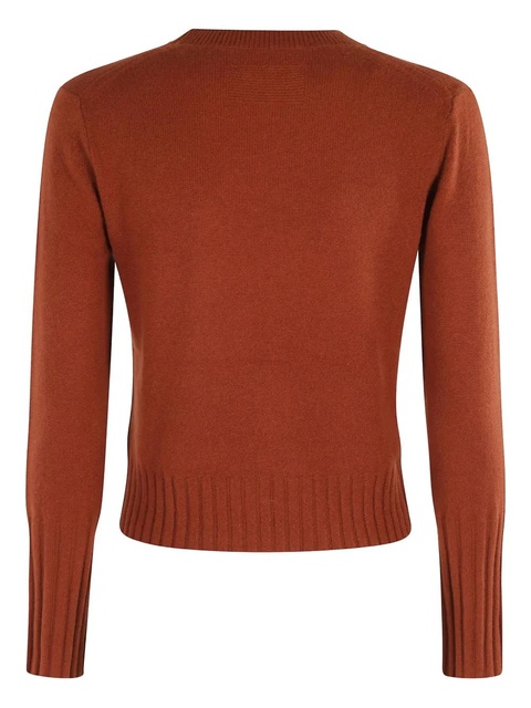 Guest In Residence ribbed-hem cashmere sweater - Brown - zdjęcie produktu nr 2