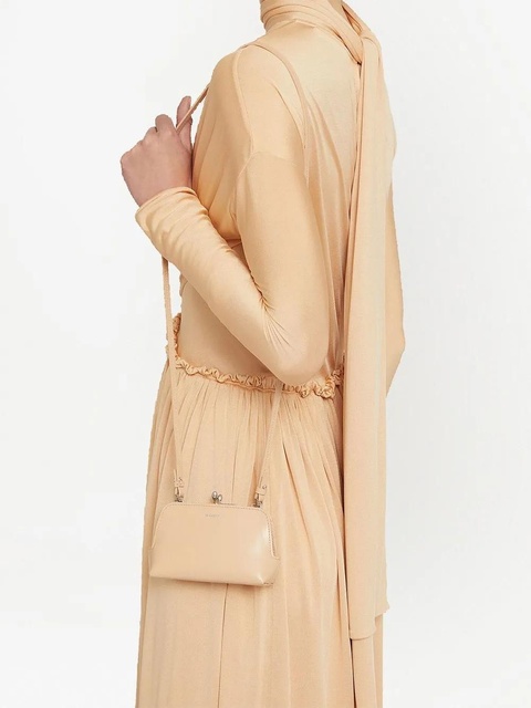 Jil Sander logo-embossed mini bag - Pink - zdjęcie produktu nr 2