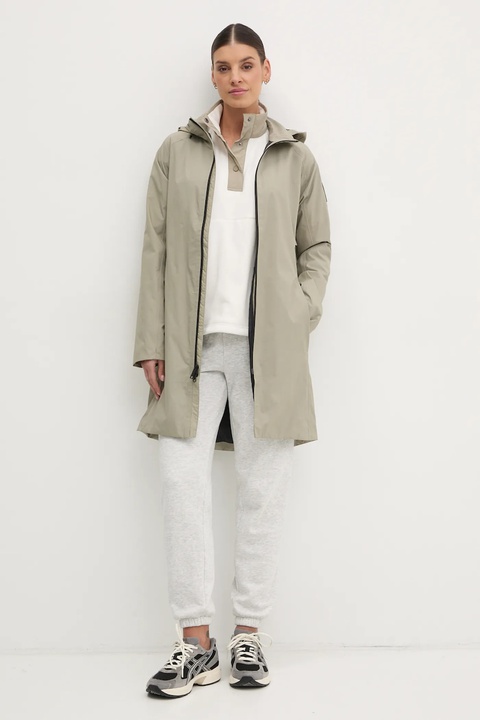 Jack Wolfskin kurtka Wellsee damski kolor zielony przejściowa A63896 - zdjęcie produktu nr 2